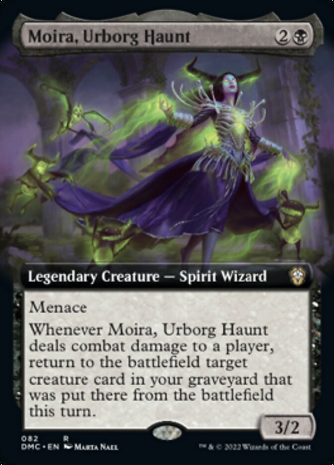 Moira, Urborg Haunt (Extended Art) [Dominaria United Commander] | Odin's Place