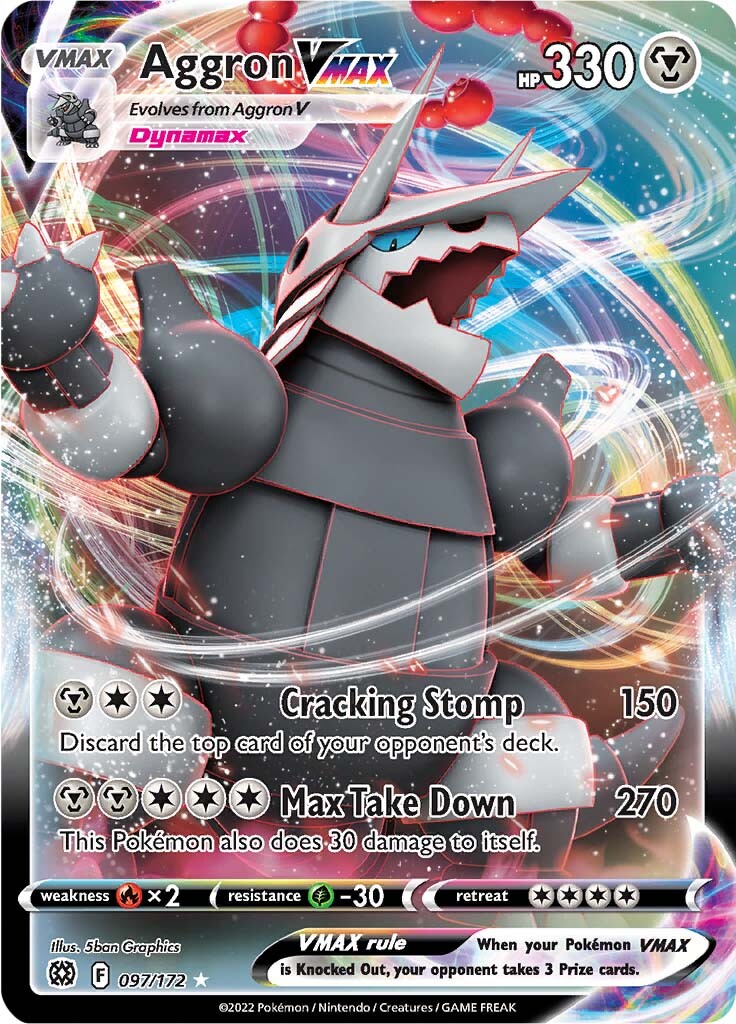 Aggron VMAX (097/172) [Sword & Shield: Brilliant Stars] | Odin's Place