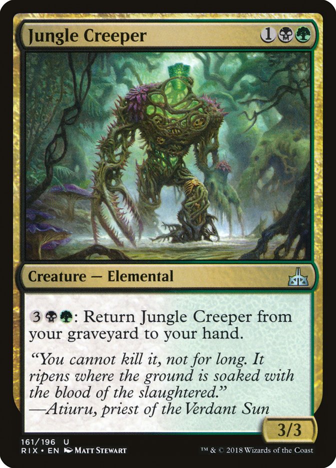 Jungle Creeper (161) [Rivals of Ixalan] | Odin's Place