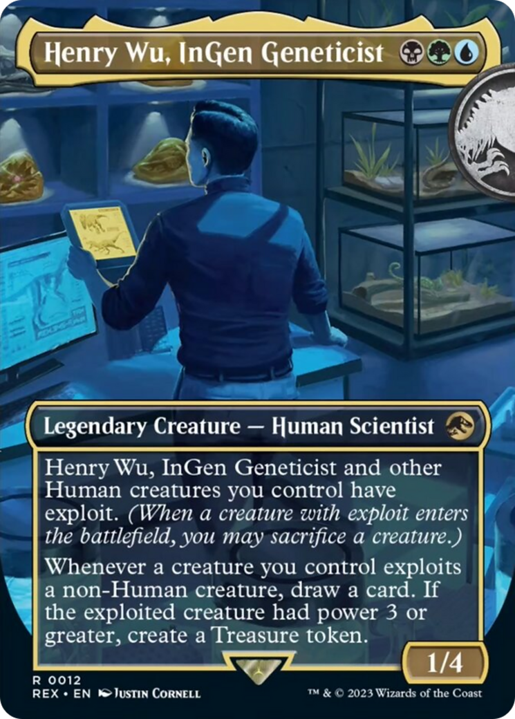 Henry Wu, InGen Geneticist (Borderless) [Jurassic World Collection] | Odin's Place