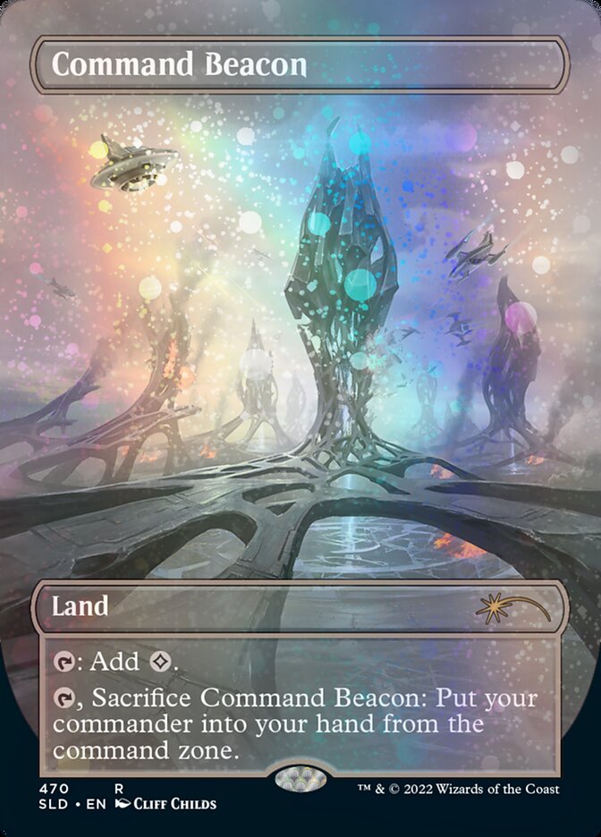 Command Beacon (Galaxy Foil) [Secret Lair Drop Series] | Odin's Place