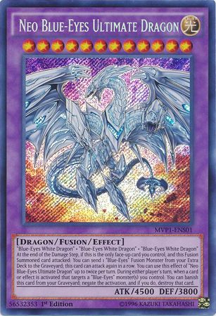 Neo Blue-Eyes Ultimate Dragon [MVP1-ENS01] Secret Rare | Odin's Place