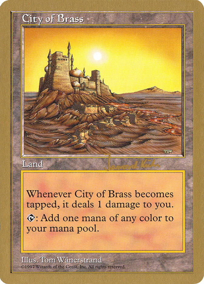 City of Brass (Janosch Kuhn) [World Championship Decks 1997] | Odin's Place
