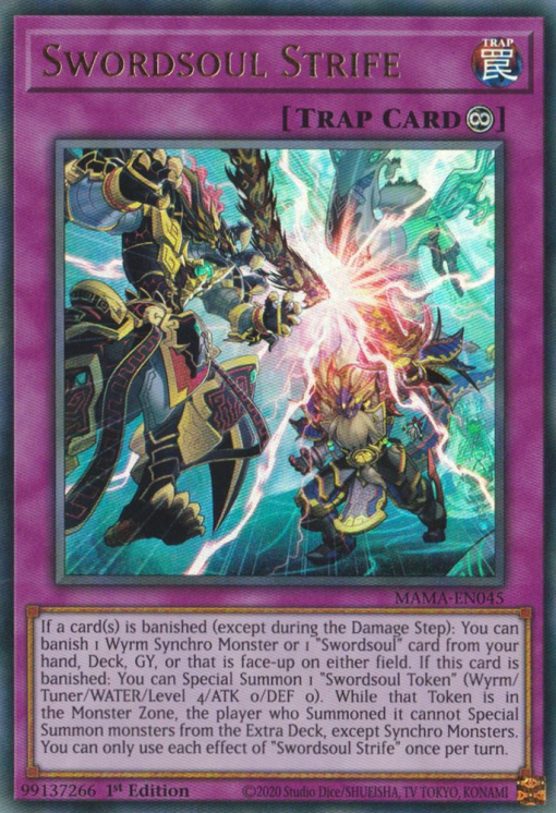 Swordsoul Strife [MAMA-EN045] Ultra Rare | Odin's Place