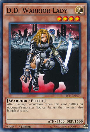D.D. Warrior Lady [YS14-ENA04] Common | Odin's Place