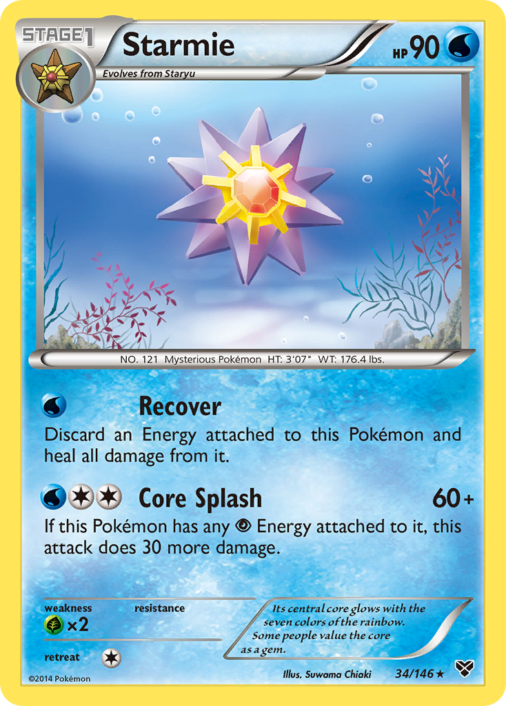 Starmie (34/146) [XY: Base Set] | Odin's Place