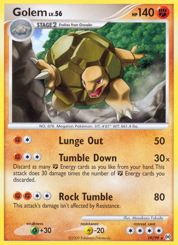 Golem (19/99) [Platinum: Arceus] | Odin's Place