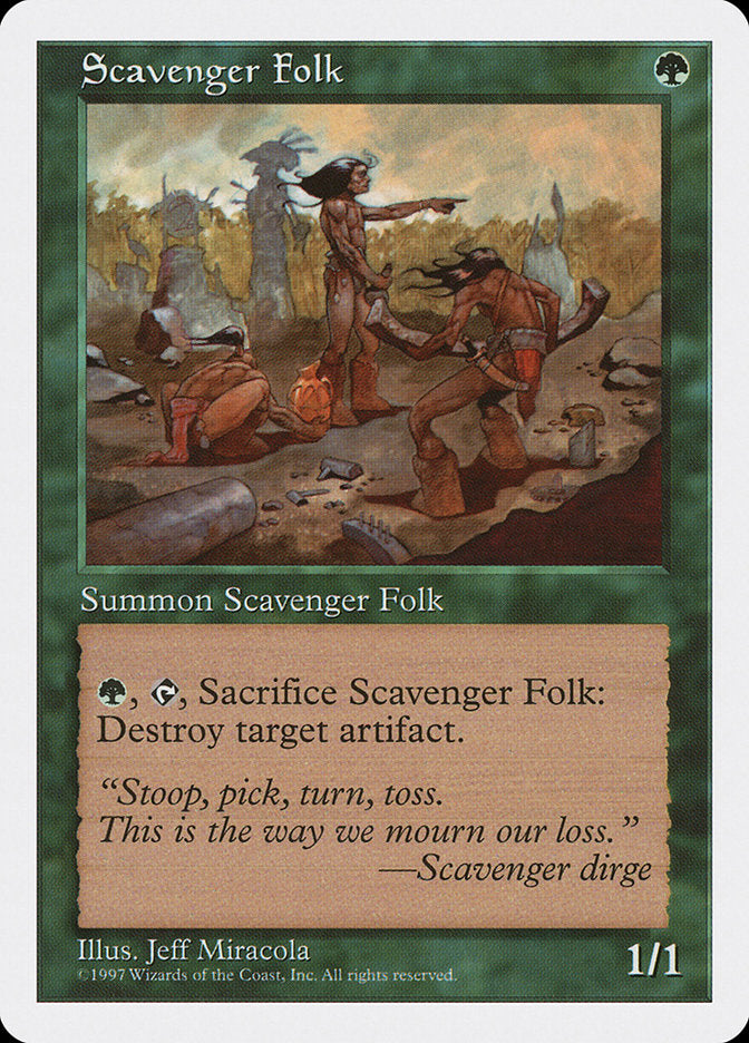 Scavenger Folk (323) [Fifth Edition] | Odin's Place