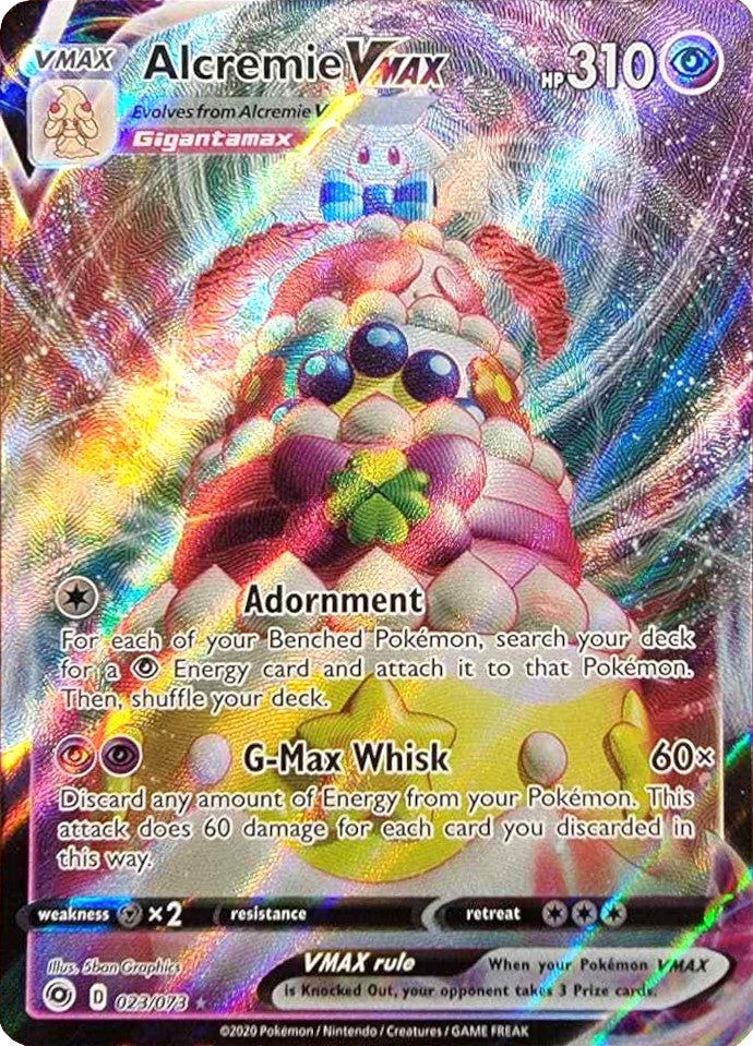 Alcremie VMAX (023/073) [Prize Pack Series One] | Odin's Place