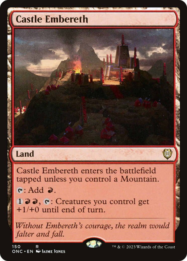 Castle Embereth [Phyrexia: All Will Be One Commander] | Odin's Place