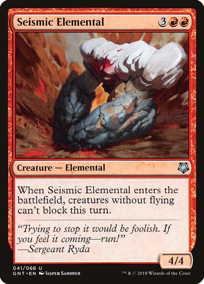 Seismic Elemental (41) [Game Night 2018] | Odin's Place
