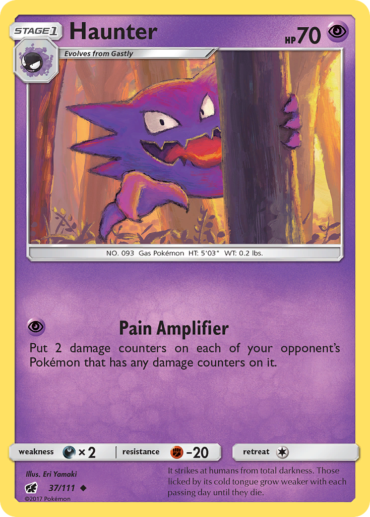 Haunter (37/111) [Sun & Moon: Crimson Invasion] | Odin's Place