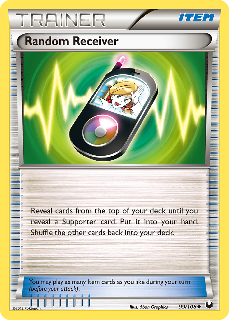 Random Receiver (99/108) [Black & White: Dark Explorers] | Odin's Place