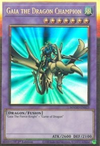 Gaia the Dragon Champion [MAGO-EN025] Gold Rare | Odin's Place