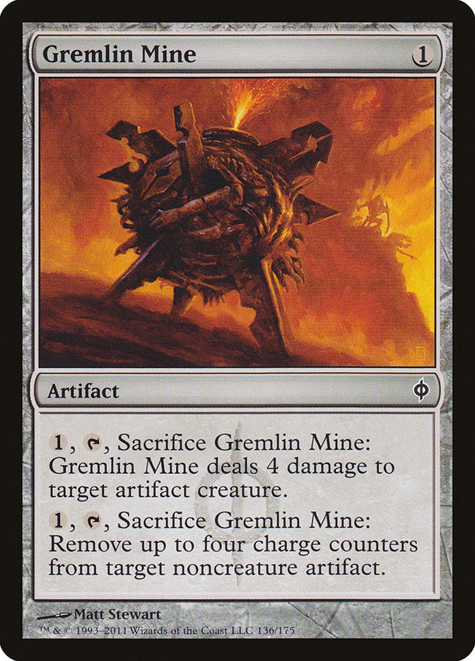 Gremlin Mine (136) [New Phyrexia] | Odin's Place