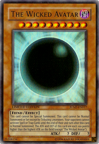 The Wicked Avatar [JUMP-EN017] Ultra Rare | Odin's Place