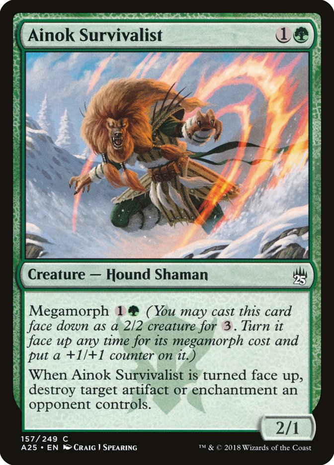 Ainok Survivalist (157) [Masters 25] | Odin's Place