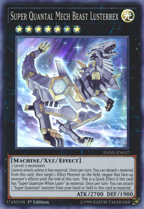 Super Quantal Mech Beast Lusterrex [DANE-EN037] Super Rare | Odin's Place