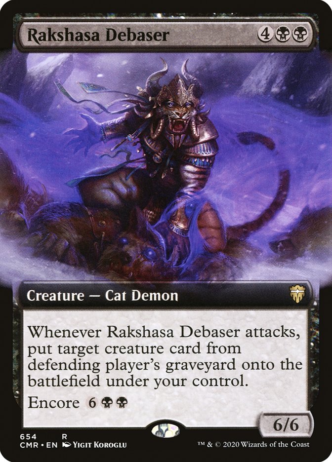 Rakshasa Debaser (Extended Art) [Commander Legends] | Odin's Place