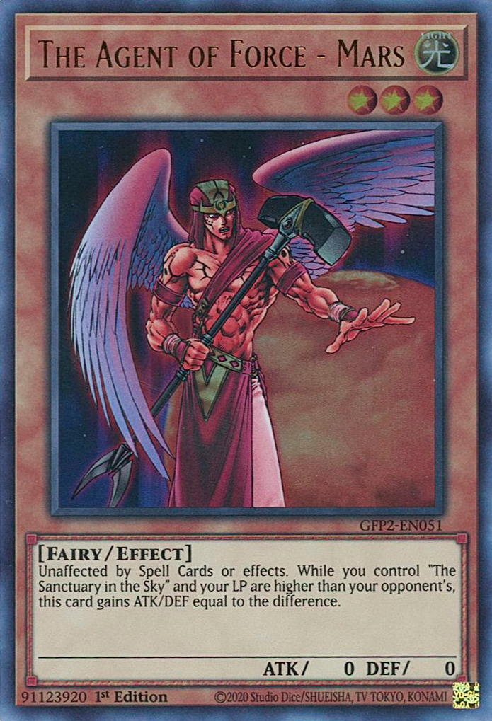 The Agent of Force - Mars [GFP2-EN051] Ultra Rare | Odin's Place