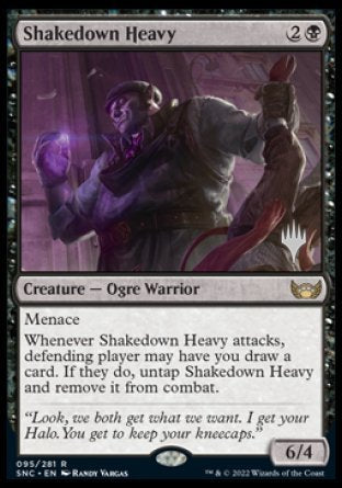 Shakedown Heavy (Promo Pack) [Streets of New Capenna Promos] | Odin's Place