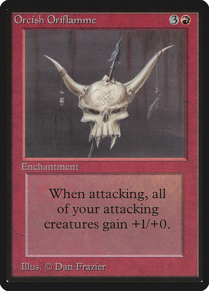 Orcish Oriflamme (167) [Beta Edition] | Odin's Place