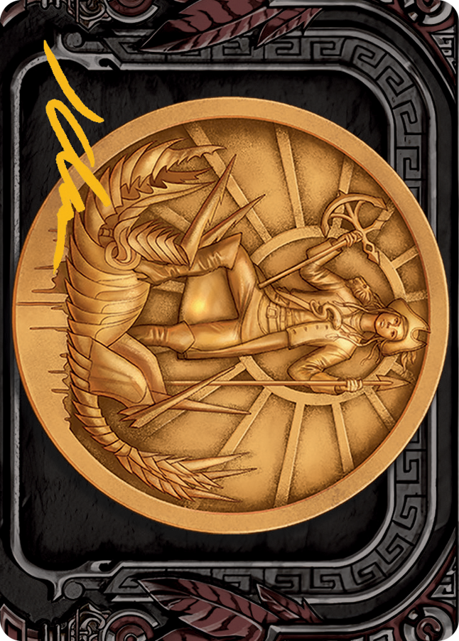Captain Lannery Storm Art Card (Gold-Stamped Signature) [March of the Machine Art Series] | Odin's Place