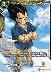Vegeta, Time for Vacation (EX09-02) [Saiyan Surge] | Odin's Place