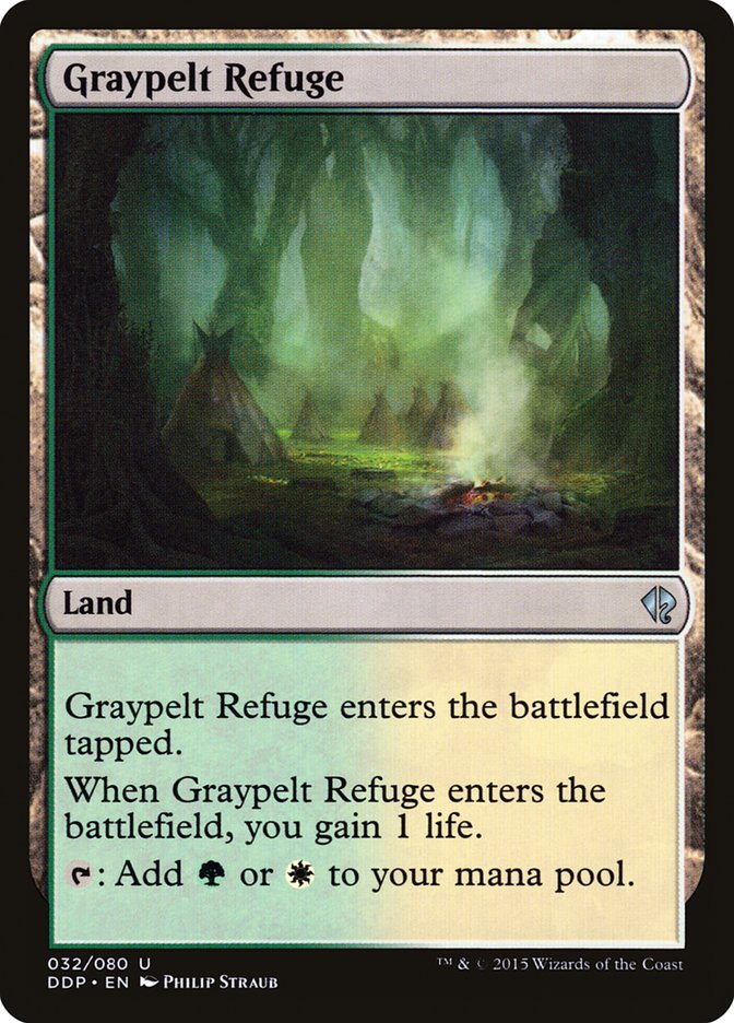 Graypelt Refuge (32) [Duel Decks: Zendikar vs. Eldrazi] | Odin's Place