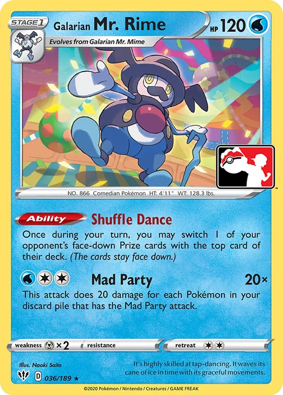Galarian Mr. Rime (036/189) [Prize Pack Series One] | Odin's Place