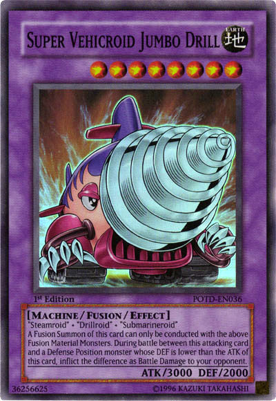 Super Vehicroid Jumbo Drill [POTD-EN036] Super Rare | Odin's Place