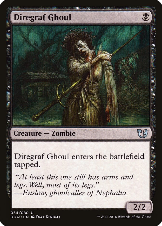 Diregraf Ghoul (54) [Duel Decks: Blessed vs. Cursed] | Odin's Place