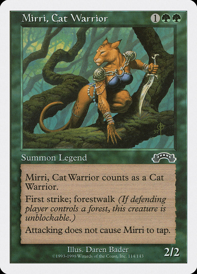 Mirri, Cat Warrior (114) [Anthologies] | Odin's Place