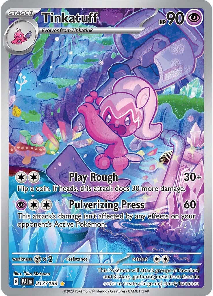 Tinkatuff (217/193) [Scarlet & Violet: Paldea Evolved] | Odin's Place