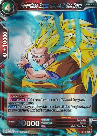 Relentless Super Saiyan 3 Son Goku (BT2-004) [Union Force] | Odin's Place