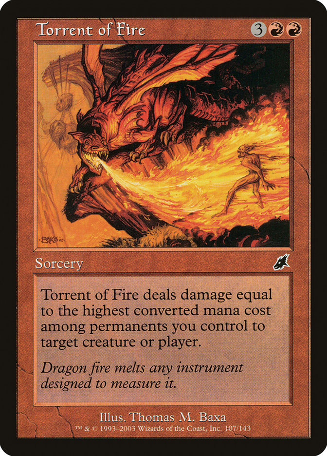 Torrent of Fire (107) [Scourge] | Odin's Place