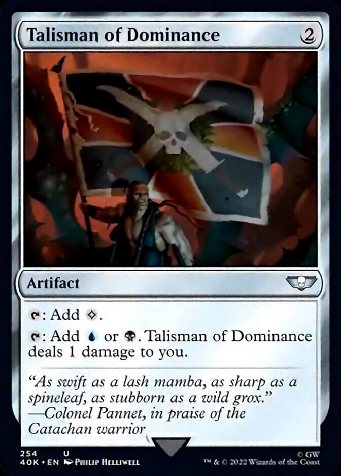 Talisman of Dominance (254) (Surge Foil) [Warhammer 40,000] | Odin's Place