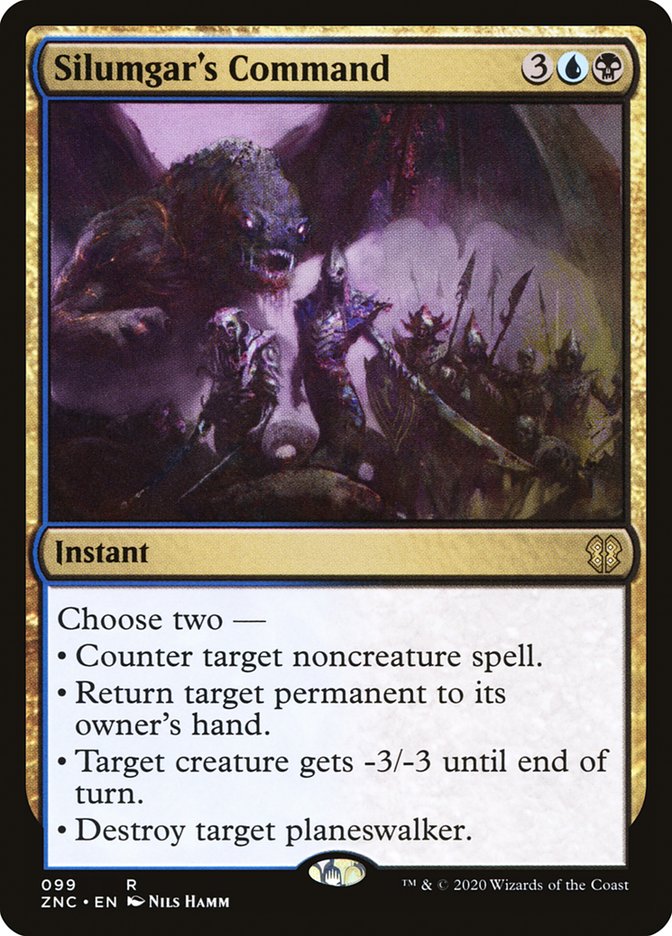 Silumgar's Command [Zendikar Rising Commander] | Odin's Place