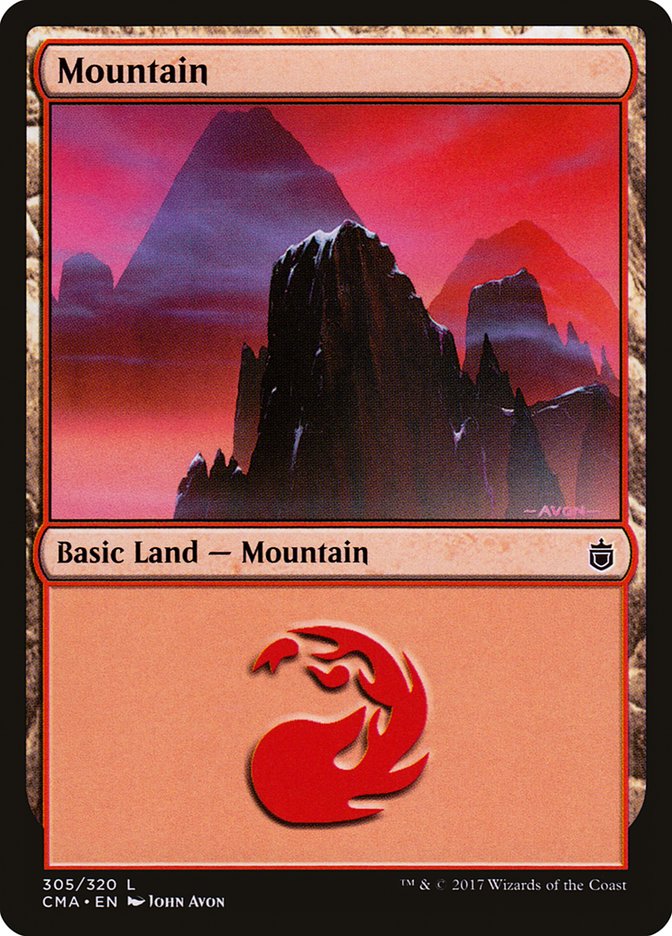 Mountain (305) [Commander Anthology] | Odin's Place