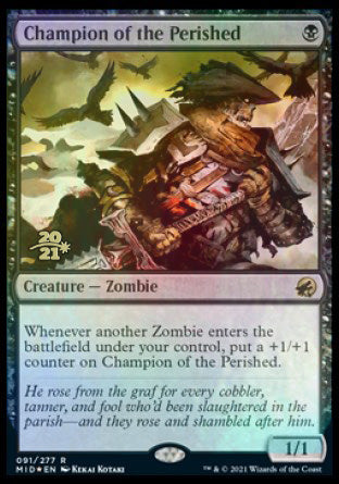 Champion of the Perished [Innistrad: Midnight Hunt Prerelease Promos] | Odin's Place