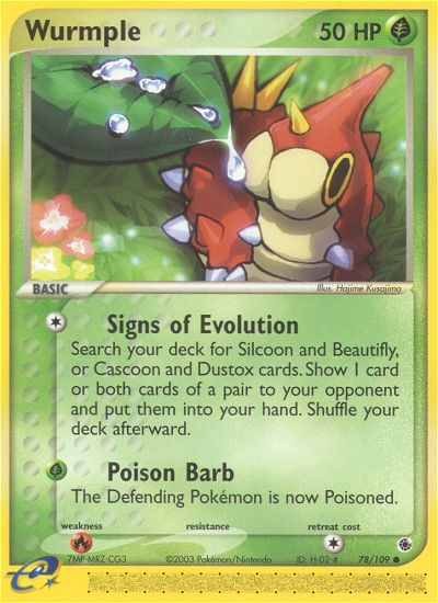 Wurmple (78/109) [EX: Ruby & Sapphire] | Odin's Place