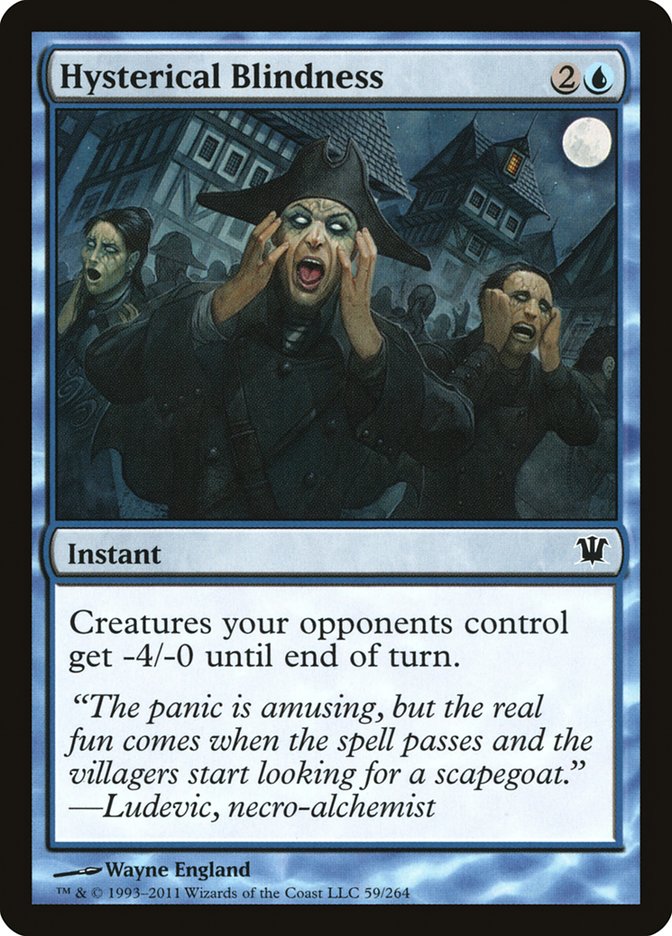 Hysterical Blindness (59) [Innistrad] | Odin's Place