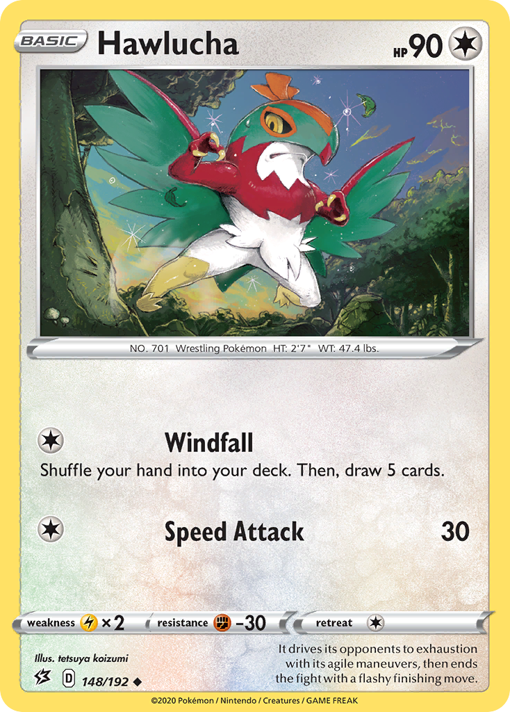 Hawlucha (148/192) [Sword & Shield: Rebel Clash] | Odin's Place
