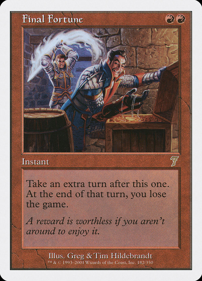 Final Fortune (182) [Seventh Edition] | Odin's Place