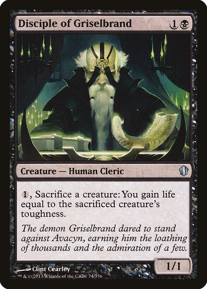 Disciple of Griselbrand (74) [Commander 2013] | Odin's Place