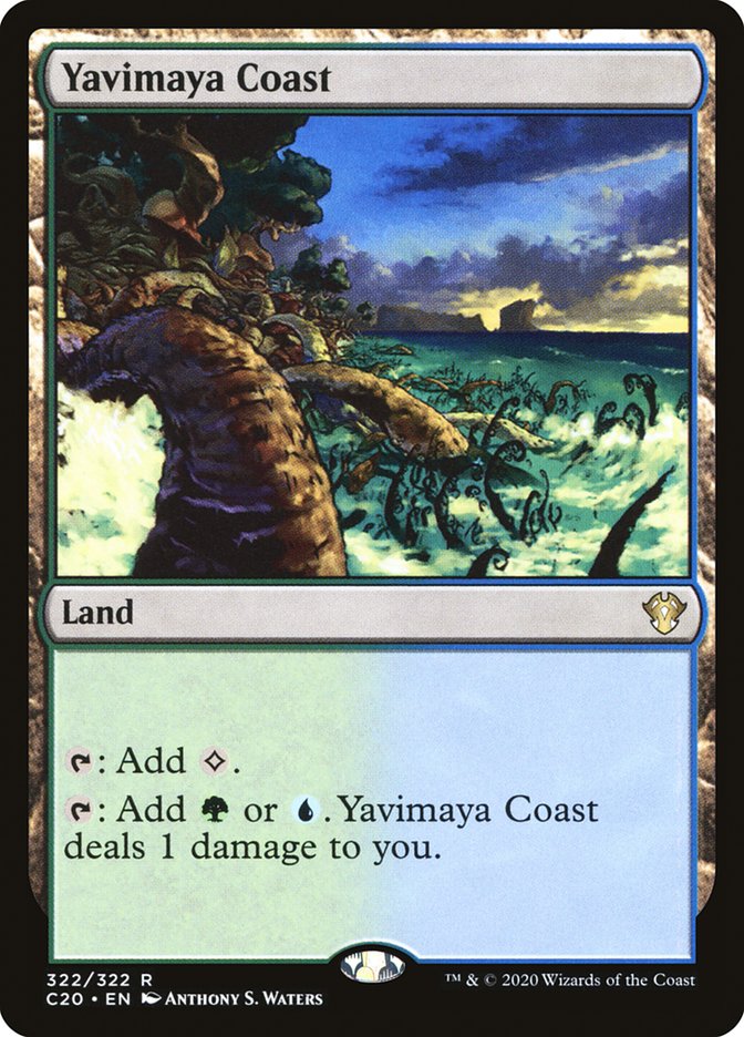 Yavimaya Coast [Commander 2020] | Odin's Place