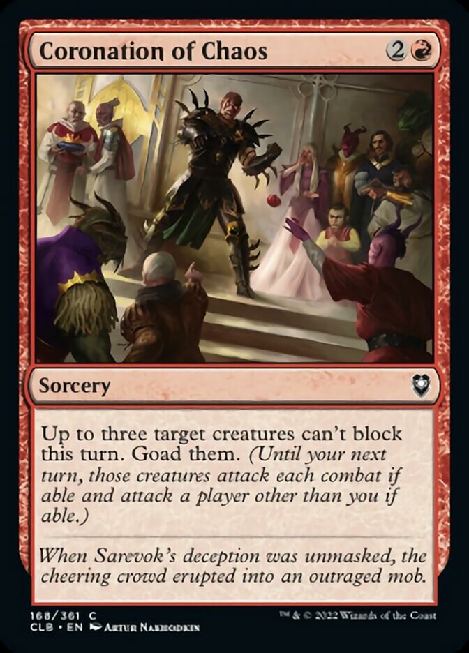 Coronation of Chaos [Commander Legends: Battle for Baldur's Gate] | Odin's Place