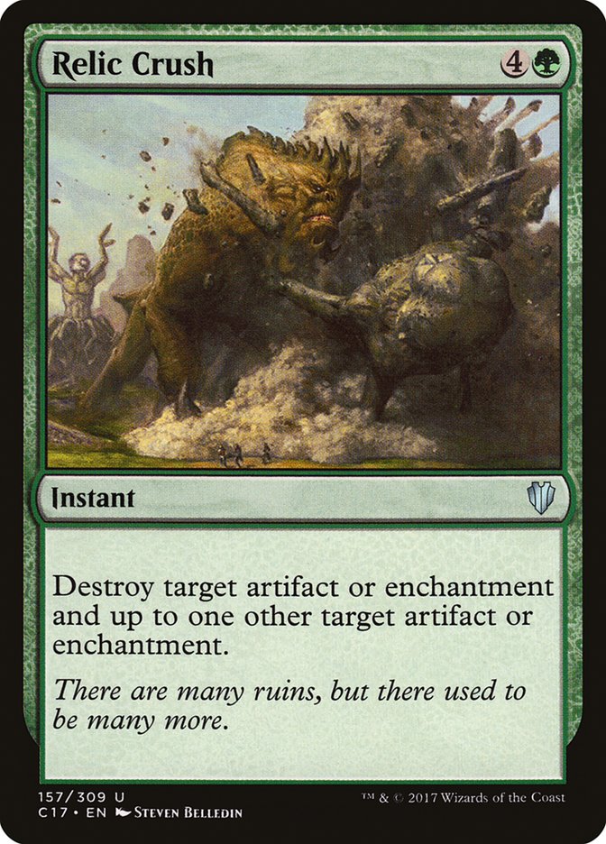 Relic Crush (157) [Commander 2017] | Odin's Place