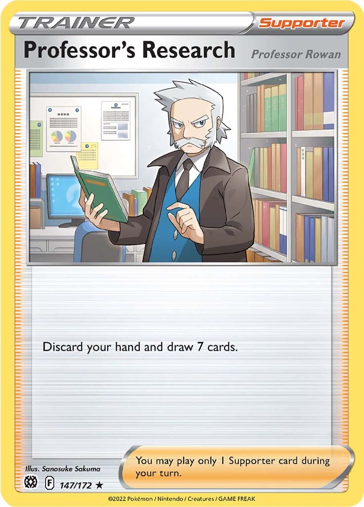 Professor's Research (147/172) (Theme Deck Exclusive) [Sword & Shield: Brilliant Stars] | Odin's Place