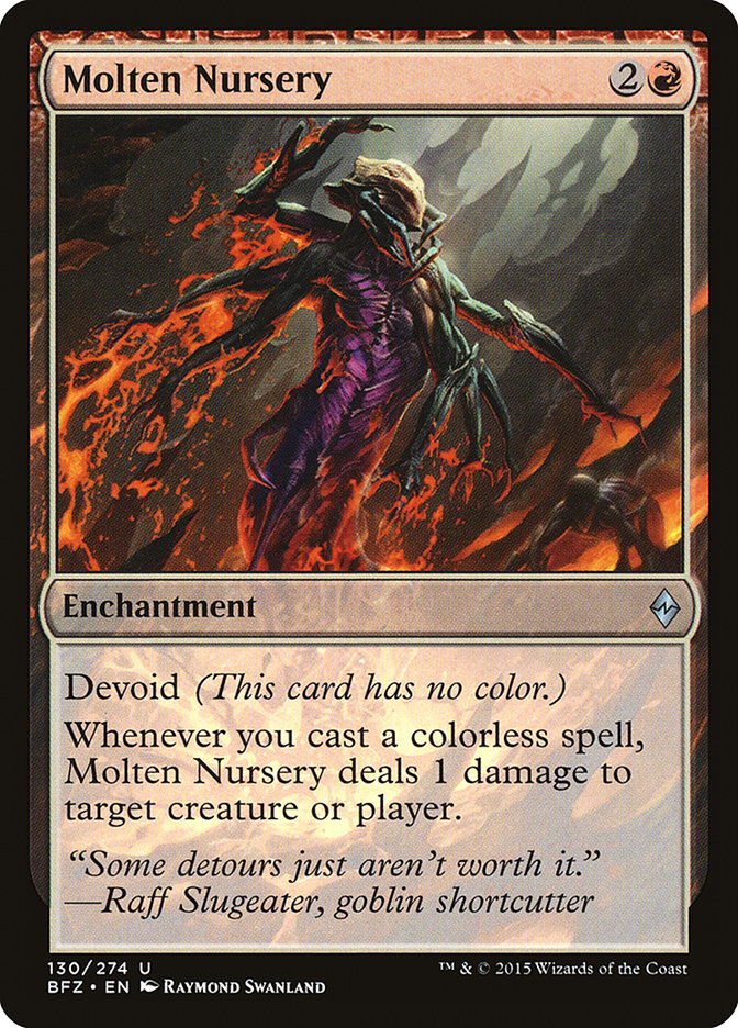 Molten Nursery (130) [Battle for Zendikar] | Odin's Place